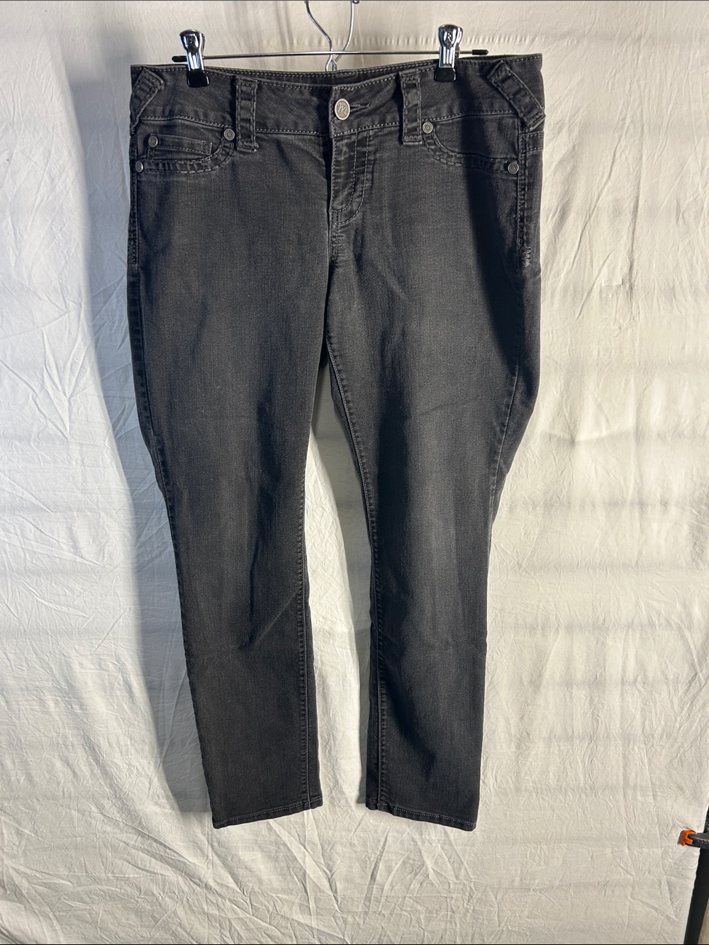 Maurices Black Skinny Stretch Jeans